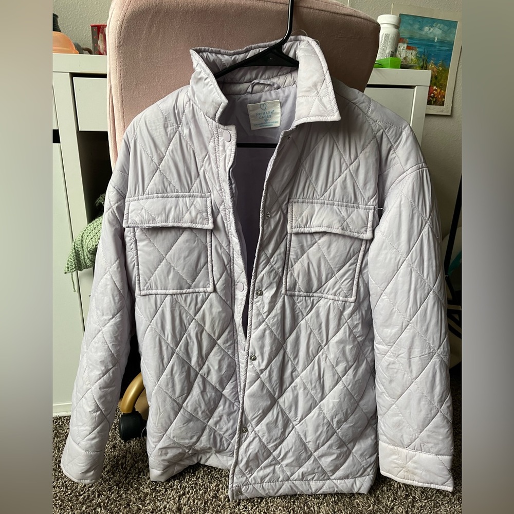 Primark size xs lilac puffer jacket
